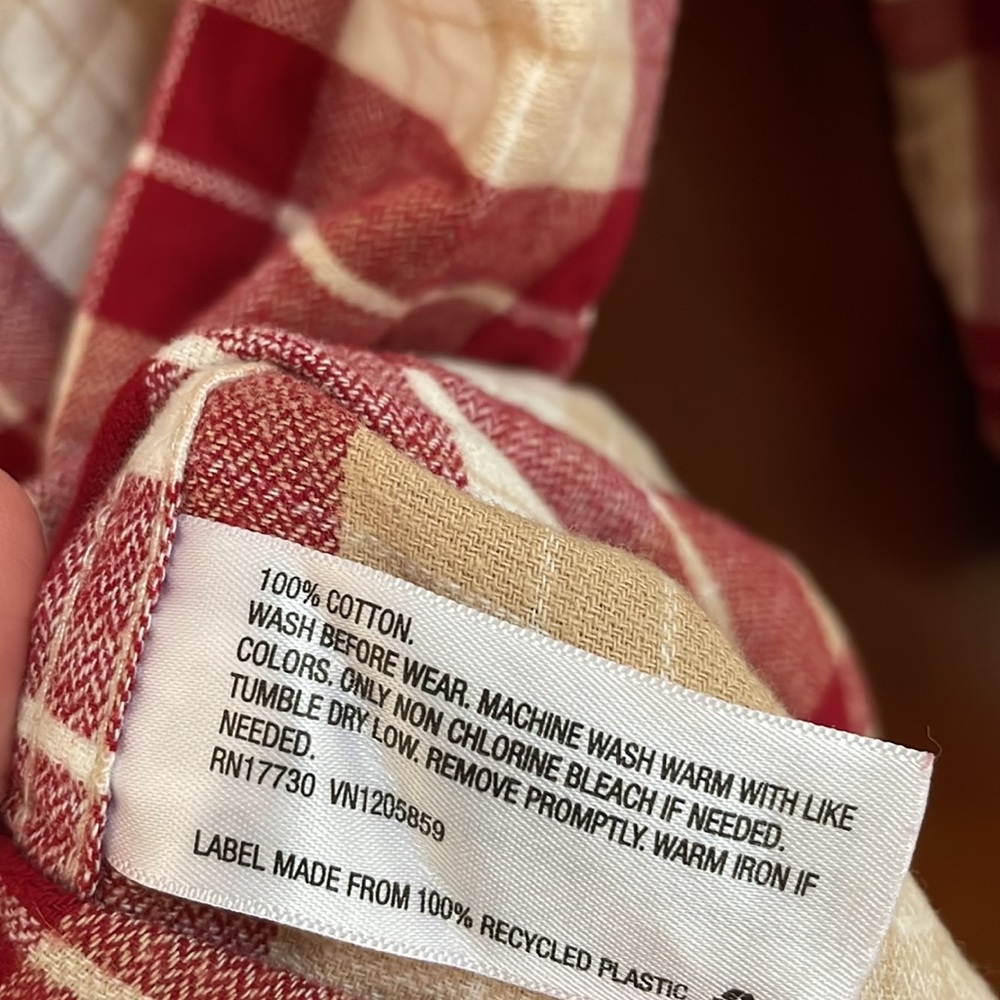 NWOT Goodfellow & Co Plaid Long Sleeve Button Down Shirt - Picture 5 of 5